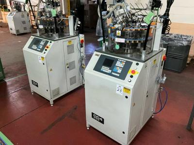 Overzichtsfoto van (3x) Merz CC4 MED circular knitting machine