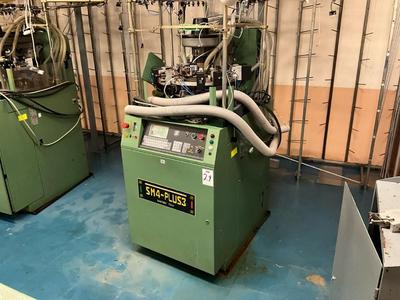 Overzichtsfoto van 2003 Santoni SM4- PLUS3 circular knitting machine