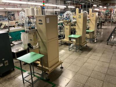 Immagine panoramica di (3x) Conti Complett step 2 sock knitting machine