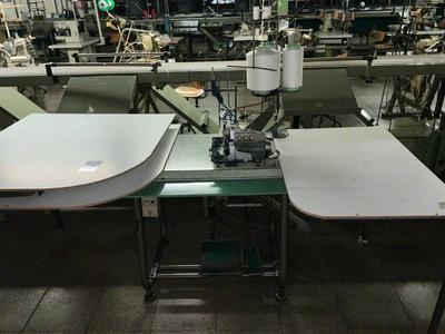 Overzichtsfoto van (4x) Rimoldi industrial sewing machine