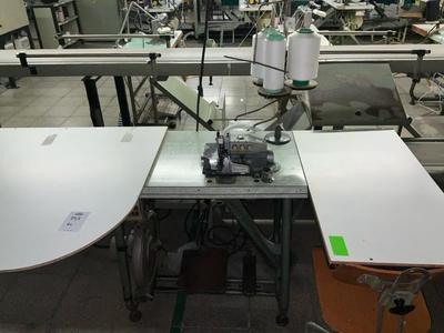 Overzichtsfoto van (6x) Rimoldi/Pegasus industrial sewing machine