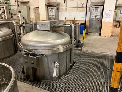 Overzichtsfoto van Cubotex TCPA 1000/800 s/s Garment dyeing centrifuge bucket
