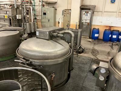 Overzichtsfoto van Cubotex TCPA 1000/800 s/s Garment dyeing centrifuge bucket