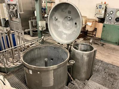 Overzichtsfoto van ICYMSA ATU-150-AT s/shydro extractor centrifuge