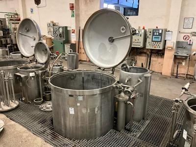 Overzichtsfoto van S.T.150 s/s hydro extractor centrifuge