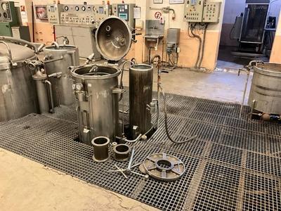 Overzichtsfoto van ICYMSA ATU1 5/25 Garment Dyeing centrifuge bucket