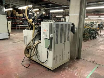 Overzichtsfoto van Detexomat contour 10 sok sorting machine