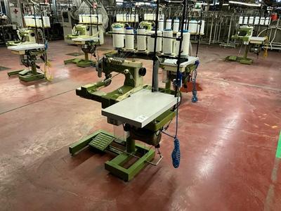 Overzichtsfoto van Rimoldi sewingmachine