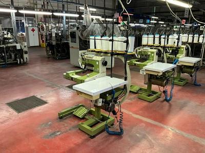 Overzichtsfoto van Rimoldi sewingmachine