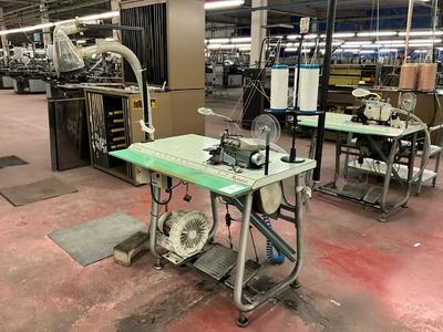 Overzichtsfoto van Rimoldi sewingmachine