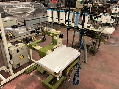 Overzichtsfoto van Rimoldi sewingmachine