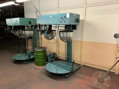 Overzichtsfoto van brevetatta FB 3000 textile machine