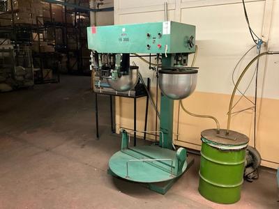 Overzichtsfoto van brevetatta FB 3000 textile machine