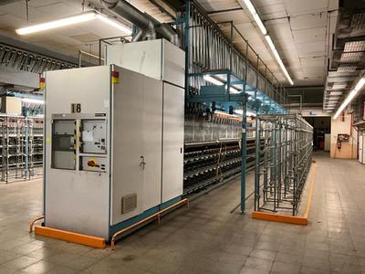 Overzichtsfoto van Barmag FK6-12 texturizing machine