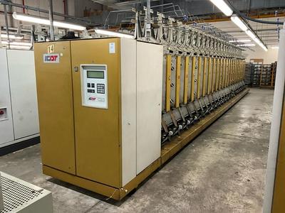 Overzichtsfoto van (2x)  ICBT JD800-32 covering machine