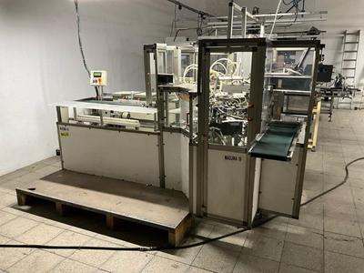 Översiktsbild av 2006 Tinarelli C600 hosiery packaging machine