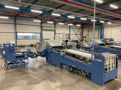 Overzichtsfoto van 2007 MBO K 760 SKTL/6 R76/ SBAP 46-ME folding line