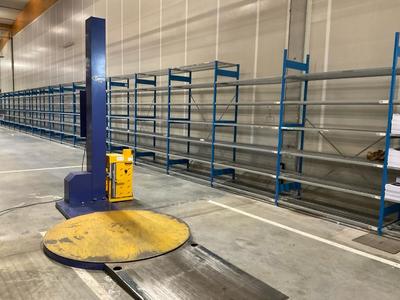 Översiktsbild av 2018 Getra EXP-108 stretch foil pallet wrapper