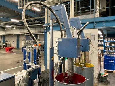 Översiktsbild av 2012 Technotrans TBP 300-36/12 mixing drum pump