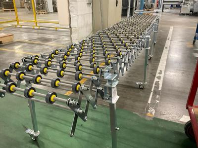 Översiktsbild av flexible wheel coveyor, mobile