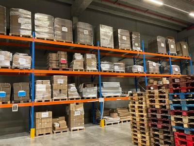 Översiktsbild av F | Combination pallet rackings (127-130)