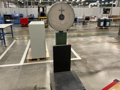 Overzichtsfoto van Robbe RS3 analoge clock weighing scale