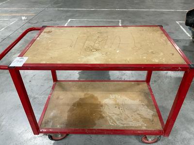 Overzichtsfoto van 2-level storage wagon