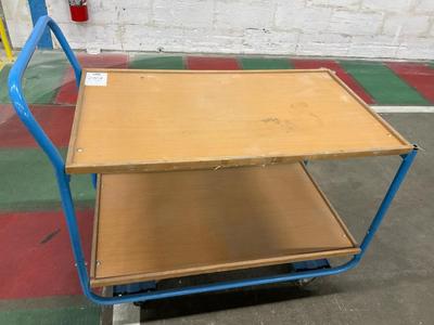 Overzichtsfoto van 2-level storage wagon