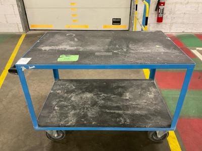 Overzichtsfoto van 2-level storage wagon