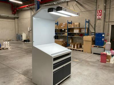 Overzichtsfoto van Just Normlicht control desk, inclined