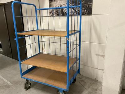 Photo d'aperçu de various steel transport level wagons 3/4 levels (8x)