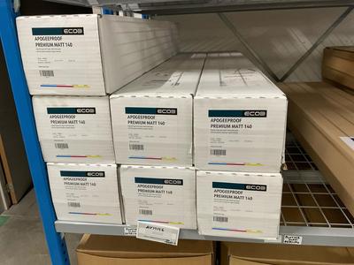 Photo d'aperçu de lot of various matt paper, base satin paper, etc approx. 18 boxes