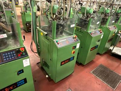 Overzichtsfoto van (5x)  Matec twin plus MP4.7 knittingmachine