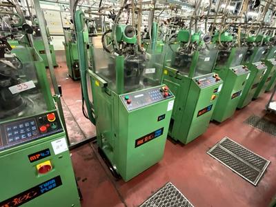 Overzichtsfoto van (10x)  Matec twin plus S 4.7 knittingmachine