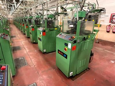Overzichtsfoto van (15x)  Matec HF 2.7S knittingmachine
