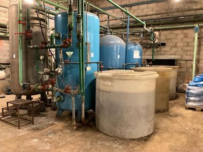 Immagine panoramica di reversed osmoses