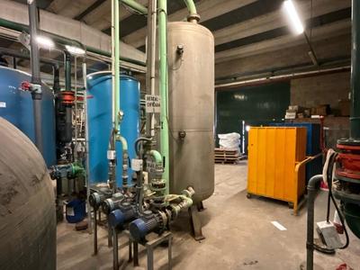 Immagine panoramica di water buffertank