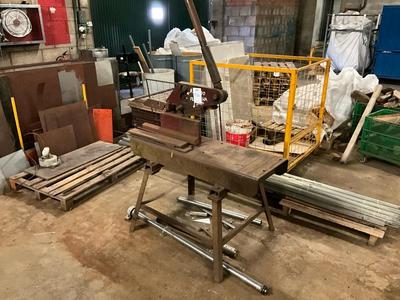 Overzichtsfoto van plate shear