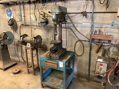 Overzichtsfoto van hedisa T.D.17/R Column drill