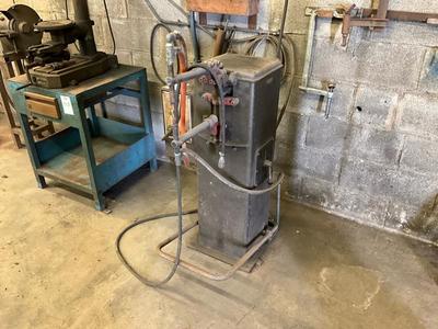 Overzichtsfoto van Aguila P4P spotwelder