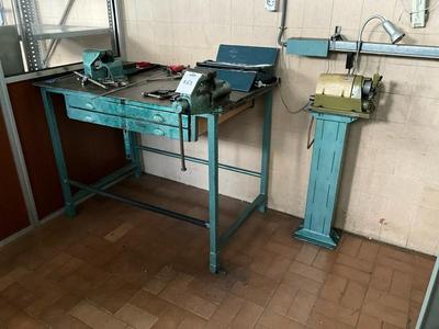 Overzichtsfoto van workbench