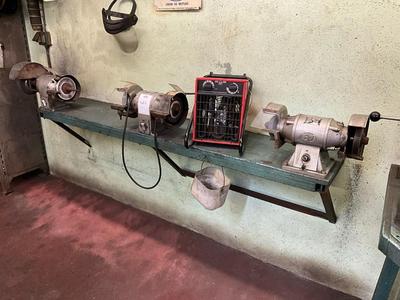 Översiktsbild av (3x) letag bench grinder