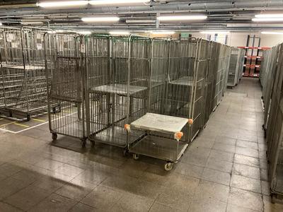 Immagine panoramica di (45x) carts