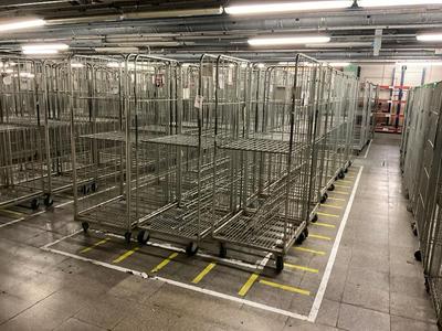 Immagine panoramica di (39x) carts