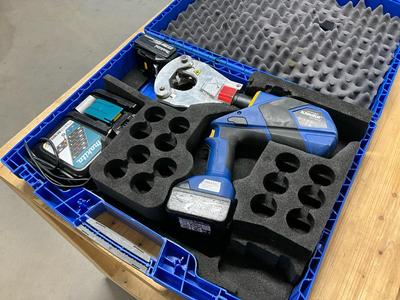 Översiktsbild av 2015 Klauke EK60VP/FTCFM battery crimping press