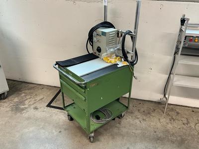 Översiktsbild av voltage test set-up