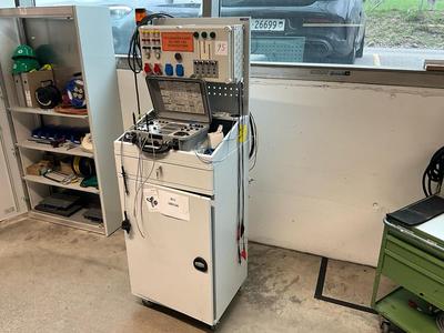 Översiktsbild av HT fulltest 3 machine test set-up