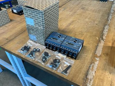 Översiktsbild av siemens 3VA2 circuit breaker (2x)
