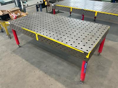 Översiktsbild av Demmeler welding table