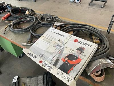 Översiktsbild av various welding torches